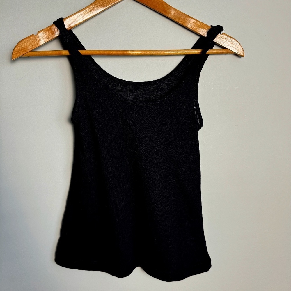 Mini Molly by Molly Bracken Girls Knitted Tank Top Black Size 14y Athleisure‎